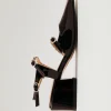 Withnee Onix Brown Leather Pumps