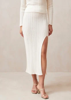 Zoe White Skirt